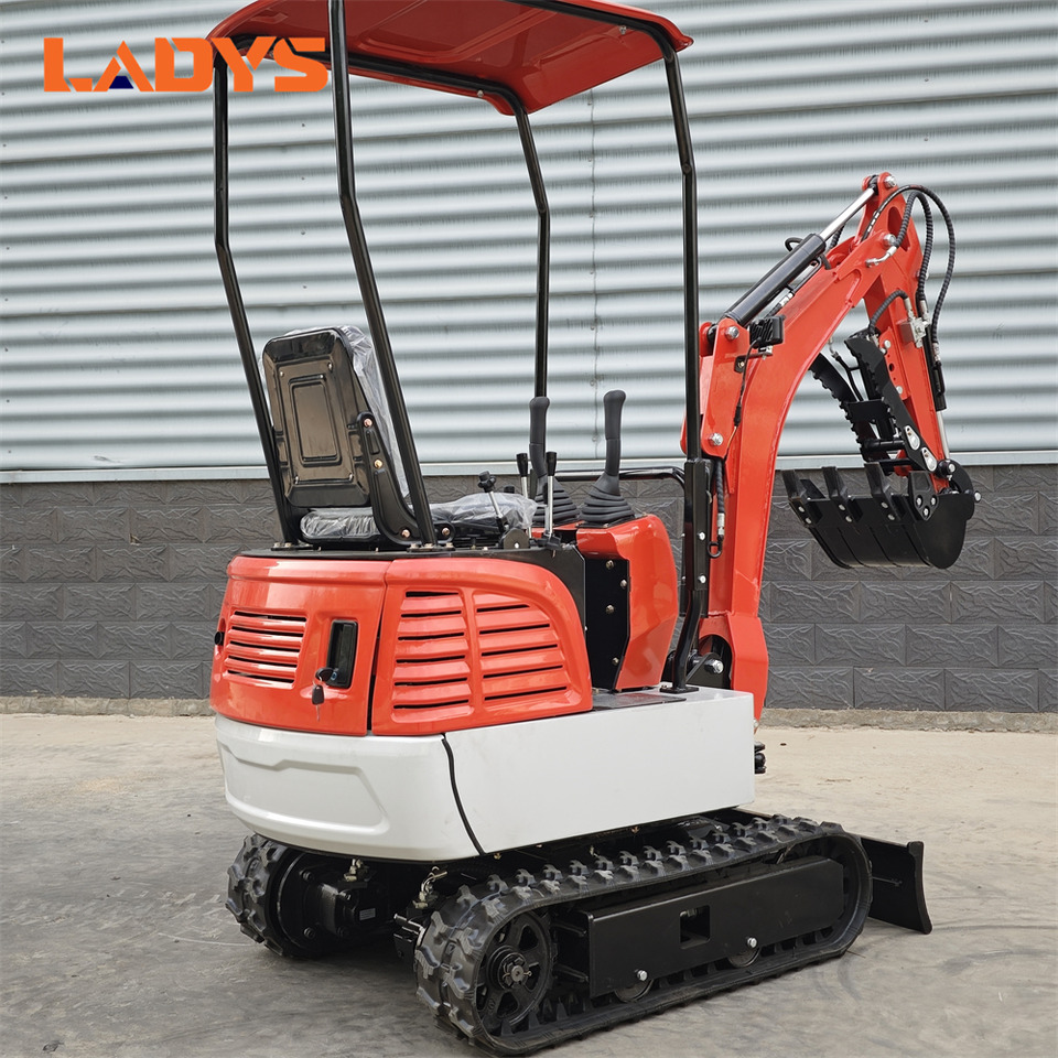 LADYS DY12Pro Mini Excavator CE Certification Kubota Engine(Factory Outlet) Mini Pelle Minibagger Minikoparka Miniexcavadora - Мини-экскаватор: фото 3 LADYS DY12Pro Mini Excavator CE Certification Kubota Engine(Factory Outlet) Mini Pelle Minibagger Minikoparka Miniexcavadora - Мини-экскаватор: фото 3