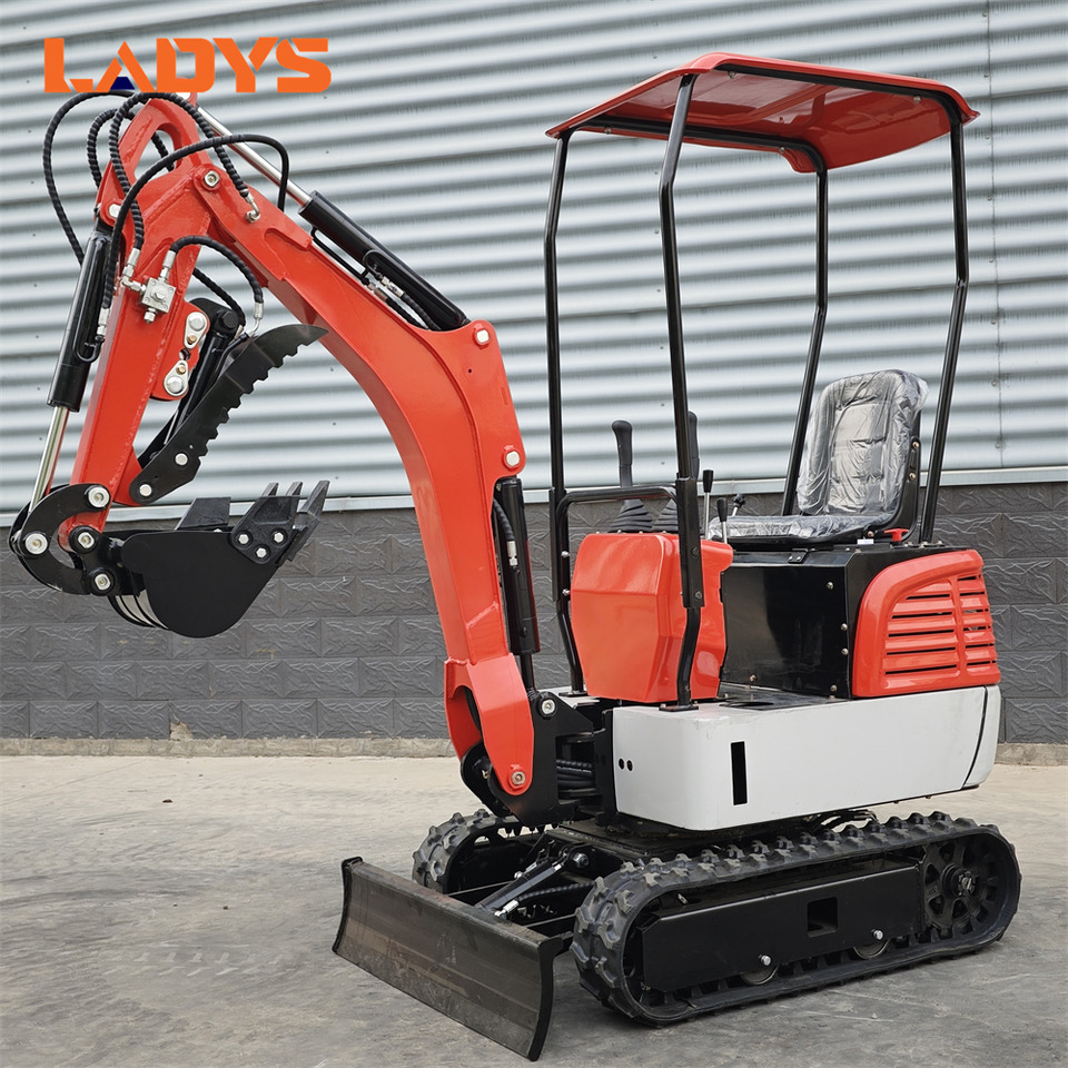 LADYS DY12Pro Mini Excavator CE Certification Kubota Engine(Factory Outlet) Mini Pelle Minibagger Minikoparka Miniexcavadora - Мини-экскаватор: фото 4 LADYS DY12Pro Mini Excavator CE Certification Kubota Engine(Factory Outlet) Mini Pelle Minibagger Minikoparka Miniexcavadora - Мини-экскаватор: фото 4