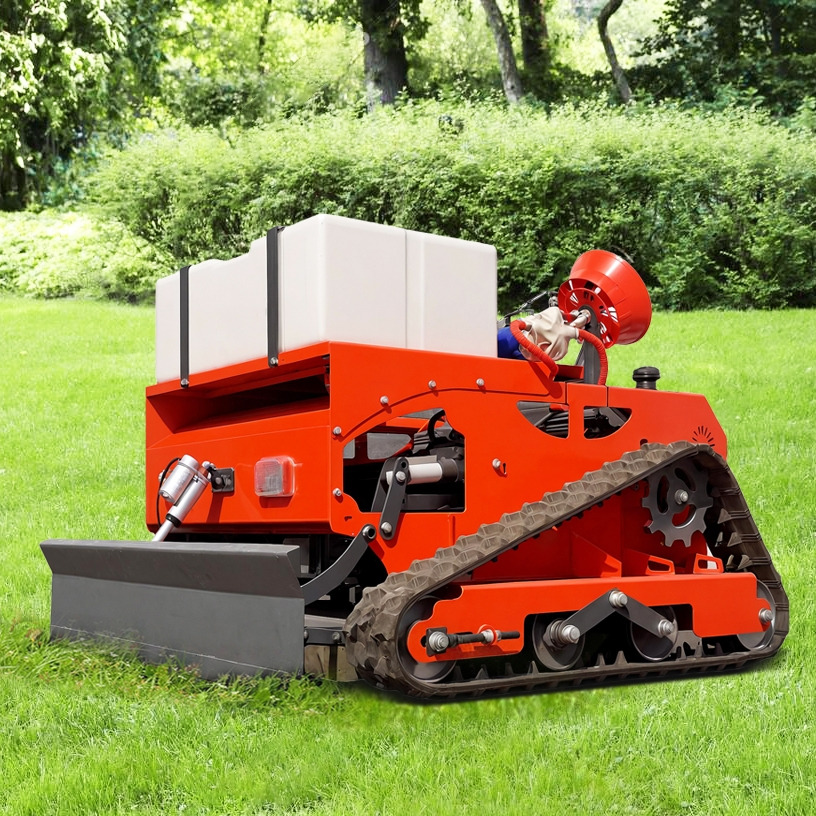 LEZUM Electric Lawn Mower Rc Remote Control Robot Gas Gasoline Electric Zero Turn Crawler Lawn Mower For Sale Grass Cutting - Газонокосилка: фото 3 LEZUM Electric Lawn Mower Rc Remote Control Robot Gas Gasoline Electric Zero Turn Crawler Lawn Mower For Sale Grass Cutting - Газонокосилка: фото 3