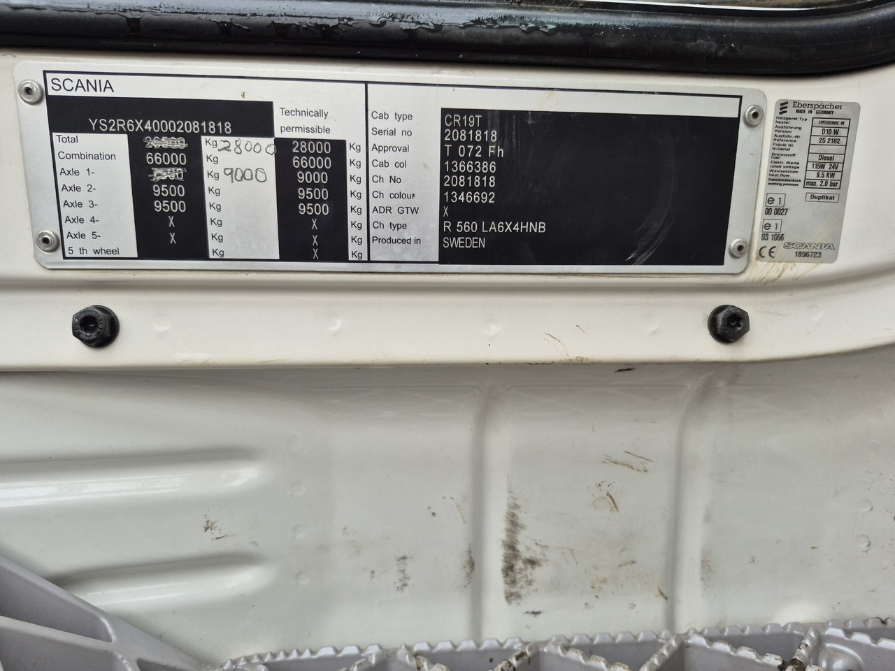 Тягач SCANIA R560: фото 15