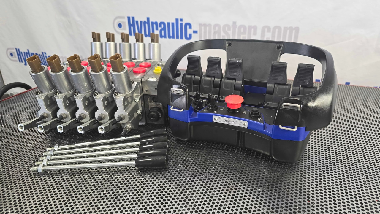 Container Side Lifter Sidelifter 5 sections valve with Radio Remote Scanreco - Мусоровоз: фото 5 Container Side Lifter Sidelifter 5 sections valve with Radio Remote Scanreco - Мусоровоз: фото 5