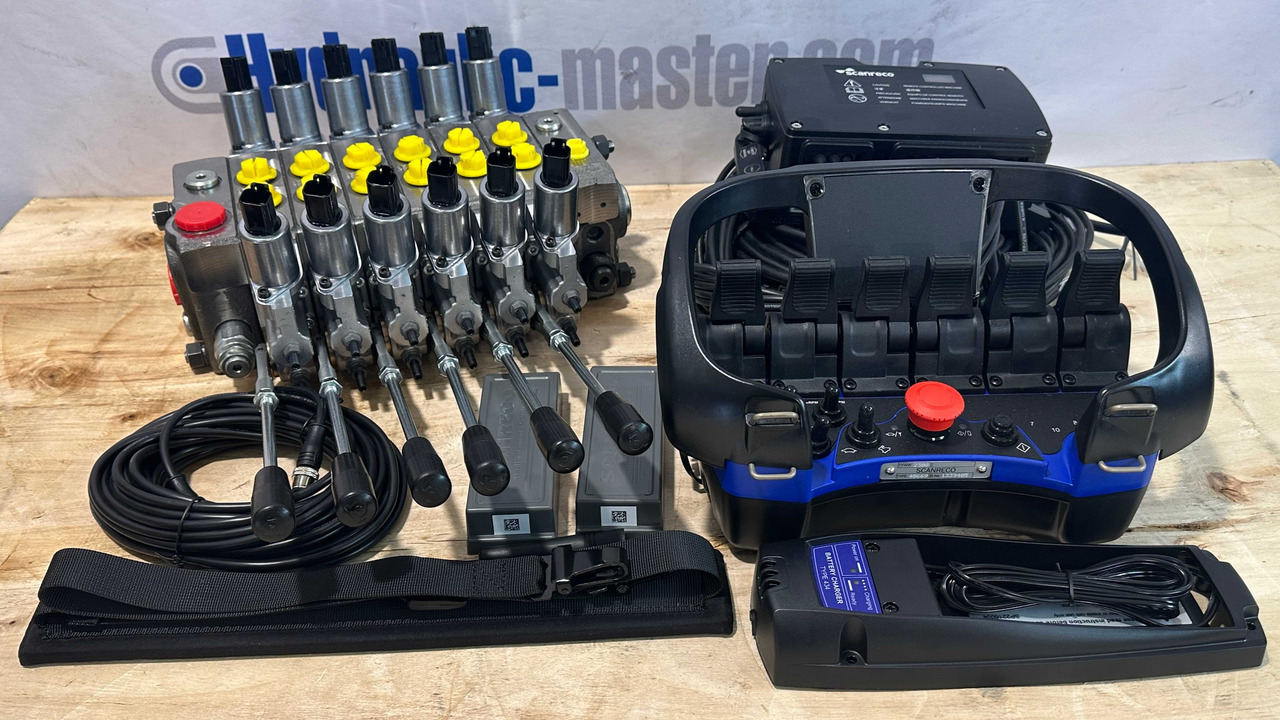 Set Scanreco RC400 with Walvoil DPX100 Manitex, Palfinger, Atlas, Cormach - Лесной прицеп: фото 1 Set Scanreco RC400 with Walvoil DPX100 Manitex, Palfinger, Atlas, Cormach - Лесной прицеп: фото 1