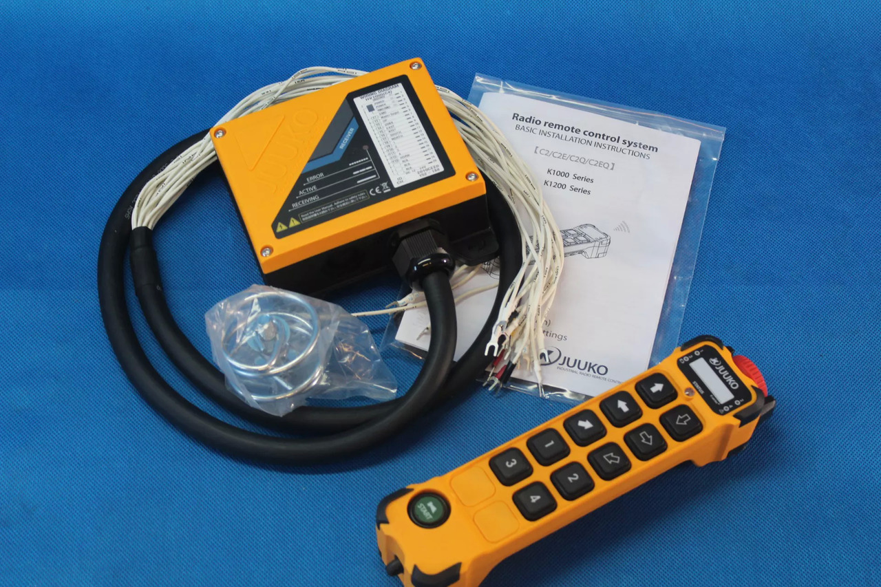 Radio Remote Control Juuko HV-K 400/600/800/1000/1200 - Строительная техника: фото 2 Radio Remote Control Juuko HV-K 400/600/800/1000/1200 - Строительная техника: фото 2