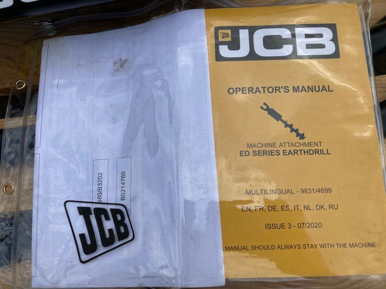 JCB B3202 - Бур для Строительной техники: фото 3 JCB B3202 - Бур для Строительной техники: фото 3