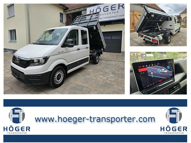 MAN TGE 3.140 Doka L3 Dreiseitenkipper Facelift... - Малотоннажный самосвал, Грузопассажирский фургон: фото 1 MAN TGE 3.140 Doka L3 Dreiseitenkipper Facelift... - Малотоннажный самосвал, Грузопассажирский фургон: фото 1