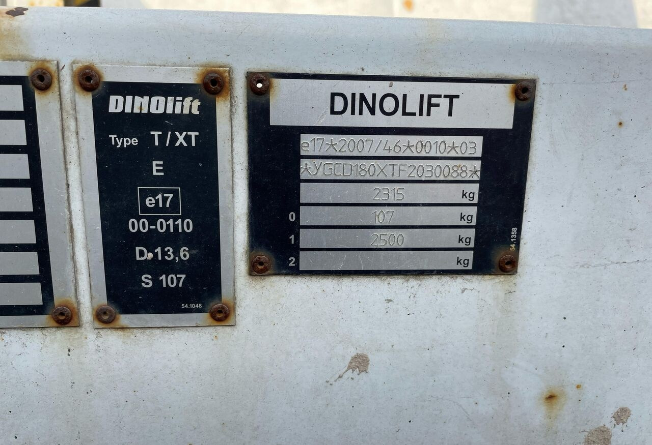 Dino 180XT II - Коленчатый подъемник: фото 3 Dino 180XT II - Коленчатый подъемник: фото 3
