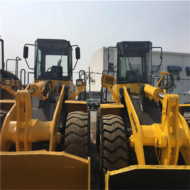 Колёсный погрузчик second hand wheel loader Komatsu used Wheel loader WA320-3 WA320-1 WA380-3 cheap for sale: фото 6