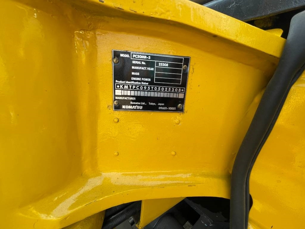 Komatsu PC 30 - Мини-экскаватор: фото 2 Komatsu PC 30 - Мини-экскаватор: фото 2