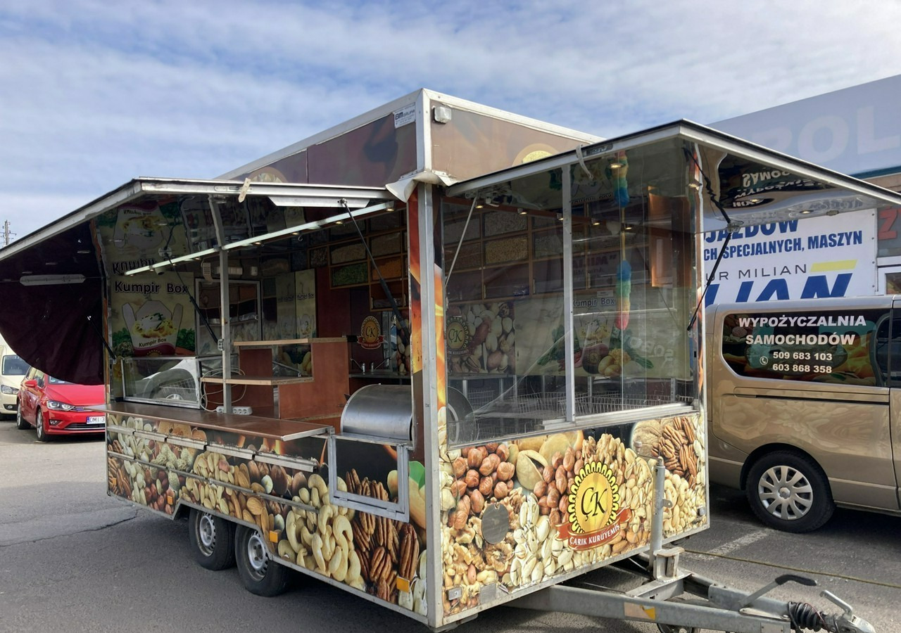 Inna Inny Przyczepa Autosklep Gastronomiczny Foodtruck Food Truck Sklep 2012 - Торговый прицеп: фото 1 Inna Inny Przyczepa Autosklep Gastronomiczny Foodtruck Food Truck Sklep 2012 - Торговый прицеп: фото 1