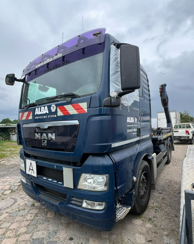 MAN Inny MAN Man TGX 18.400 Bramowiec hakowiec Meiler Model 2012 - Портальный бункеровоз: фото 1 MAN Inny MAN Man TGX 18.400 Bramowiec hakowiec Meiler Model 2012 - Портальный бункеровоз: фото 1