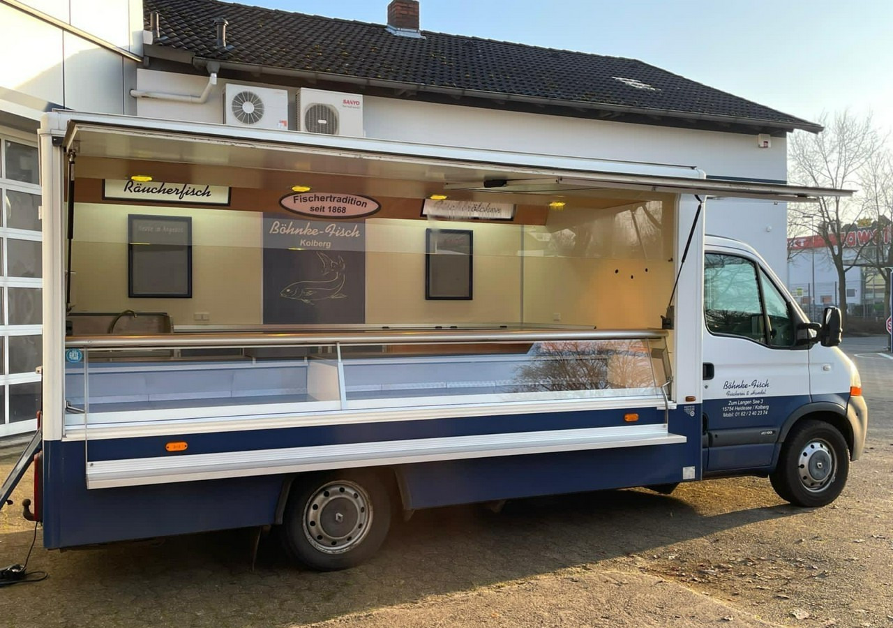Renault Master Autosklep Wędlin Ryba Gastronomiczny Food Truck Foodtruck sklep Borc - Торговый грузовик: фото 1 Renault Master Autosklep Wędlin Ryba Gastronomiczny Food Truck Foodtruck sklep Borc - Торговый грузовик: фото 1