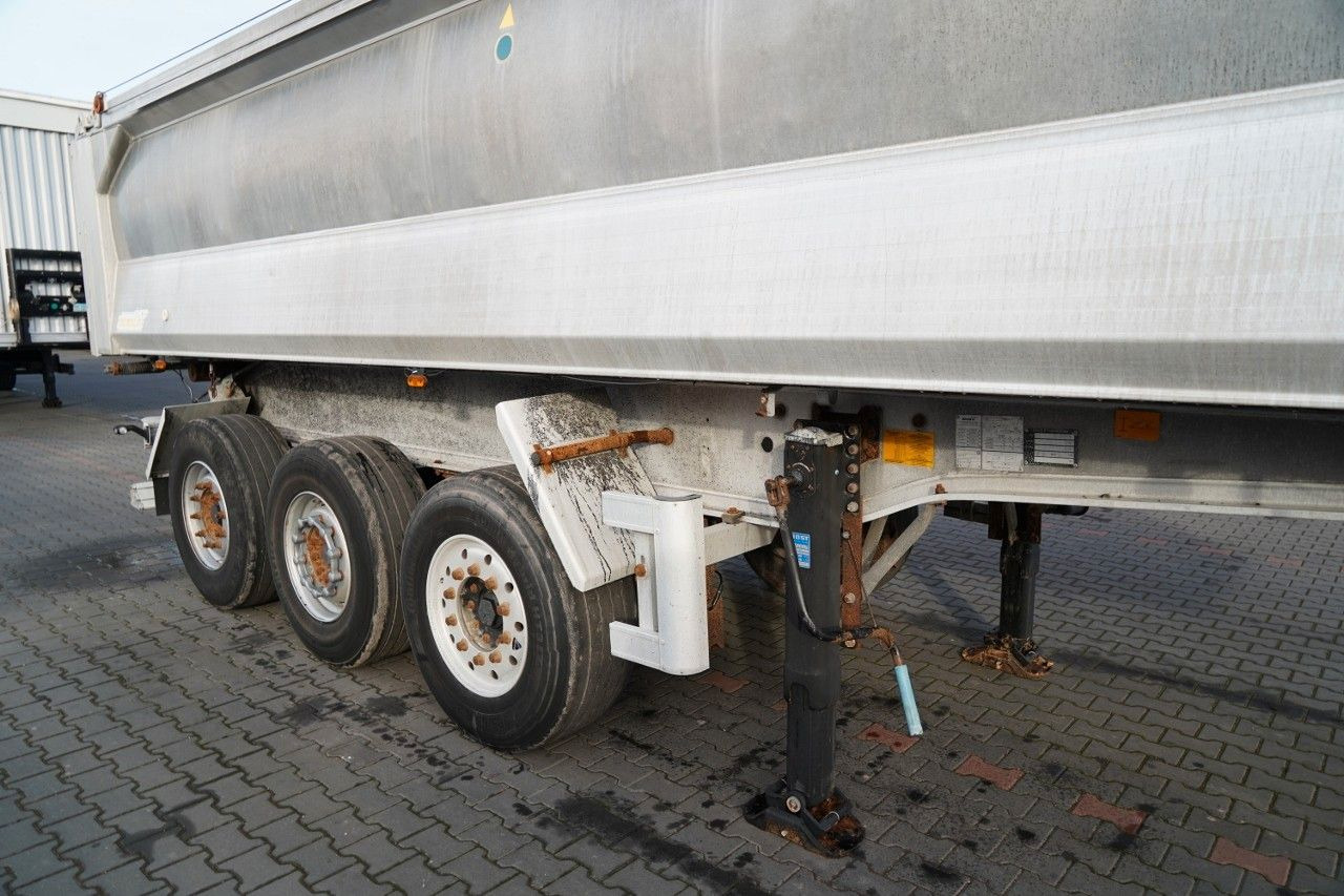 Самосвальный полуприцеп Benalu WYWROTKA / 23 m3 / ALUMINIOWA / OŚ PODNOSZONA /: фото 9