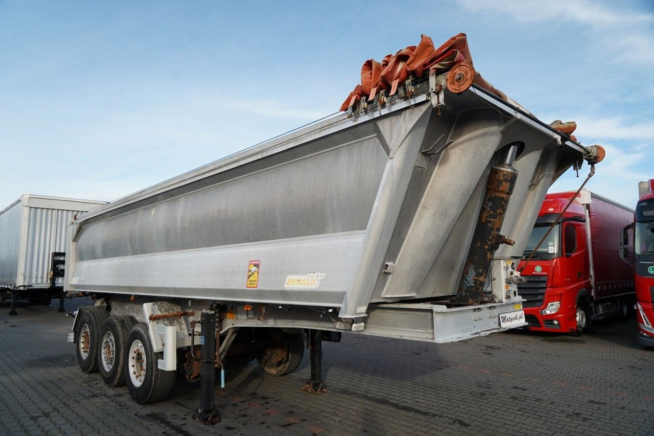 Самосвальный полуприцеп Benalu WYWROTKA / 23 m3 / ALUMINIOWA / OŚ PODNOSZONA /: фото 7
