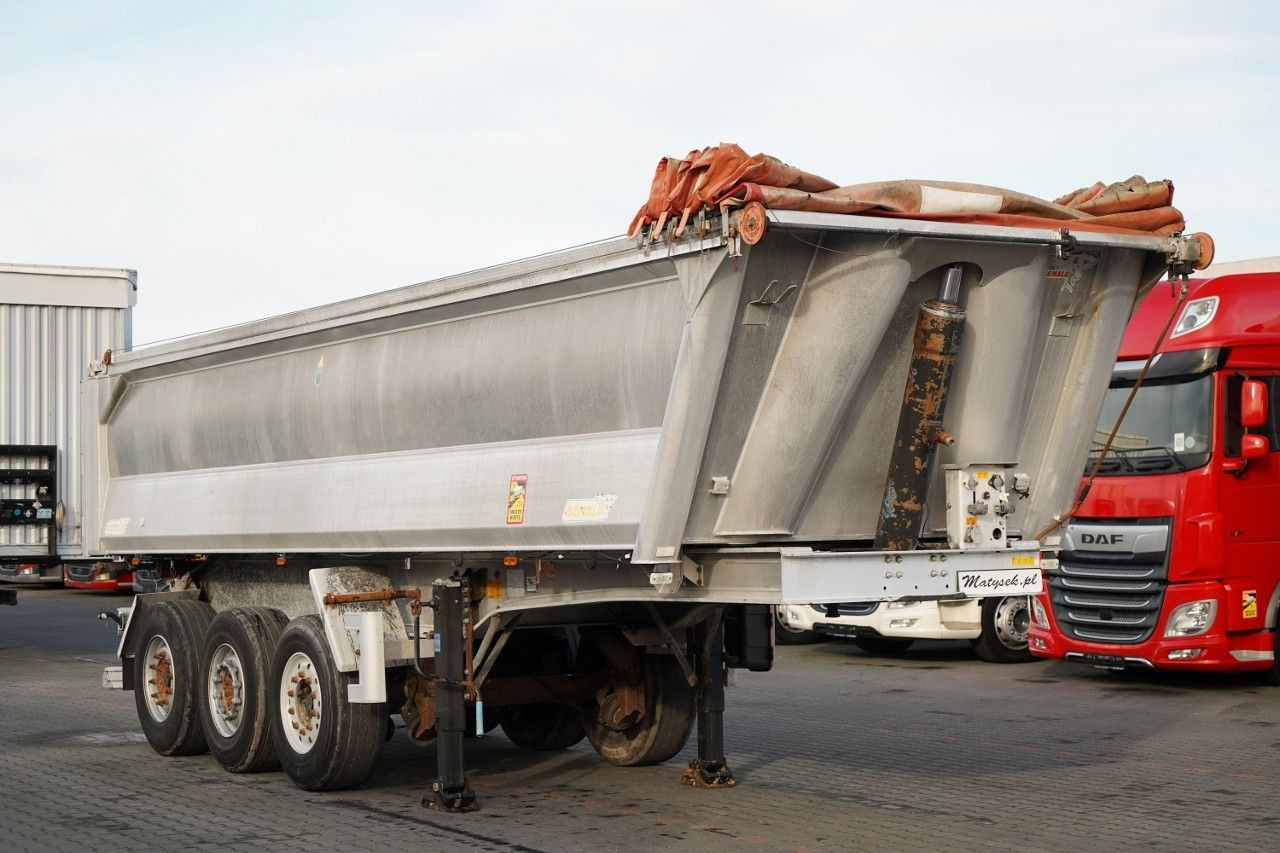 Самосвальный полуприцеп Benalu WYWROTKA / 23 m3 / ALUMINIOWA / OŚ PODNOSZONA /: фото 8