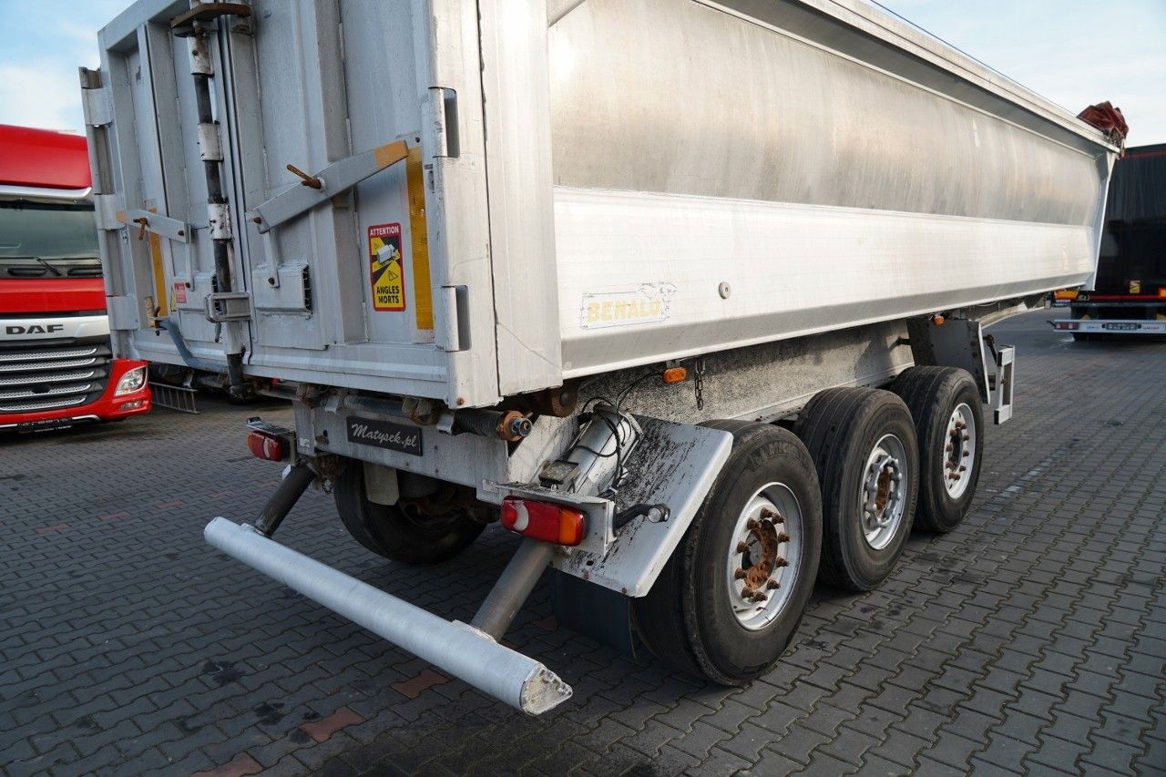 Самосвальный полуприцеп Benalu WYWROTKA / 23 m3 / ALUMINIOWA / OŚ PODNOSZONA /: фото 13