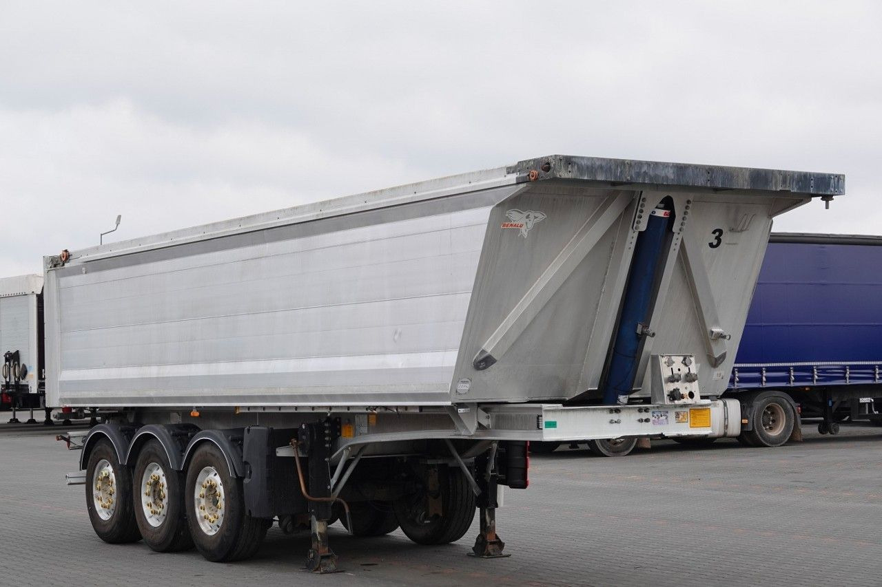 Benalu WYWROTKA / 25 m3 / ALUMINIOWA / OŚ PODNOSZONA / - Самосвальный полуприцеп: фото 4 Benalu WYWROTKA / 25 m3 / ALUMINIOWA / OŚ PODNOSZONA / - Самосвальный полуприцеп: фото 4