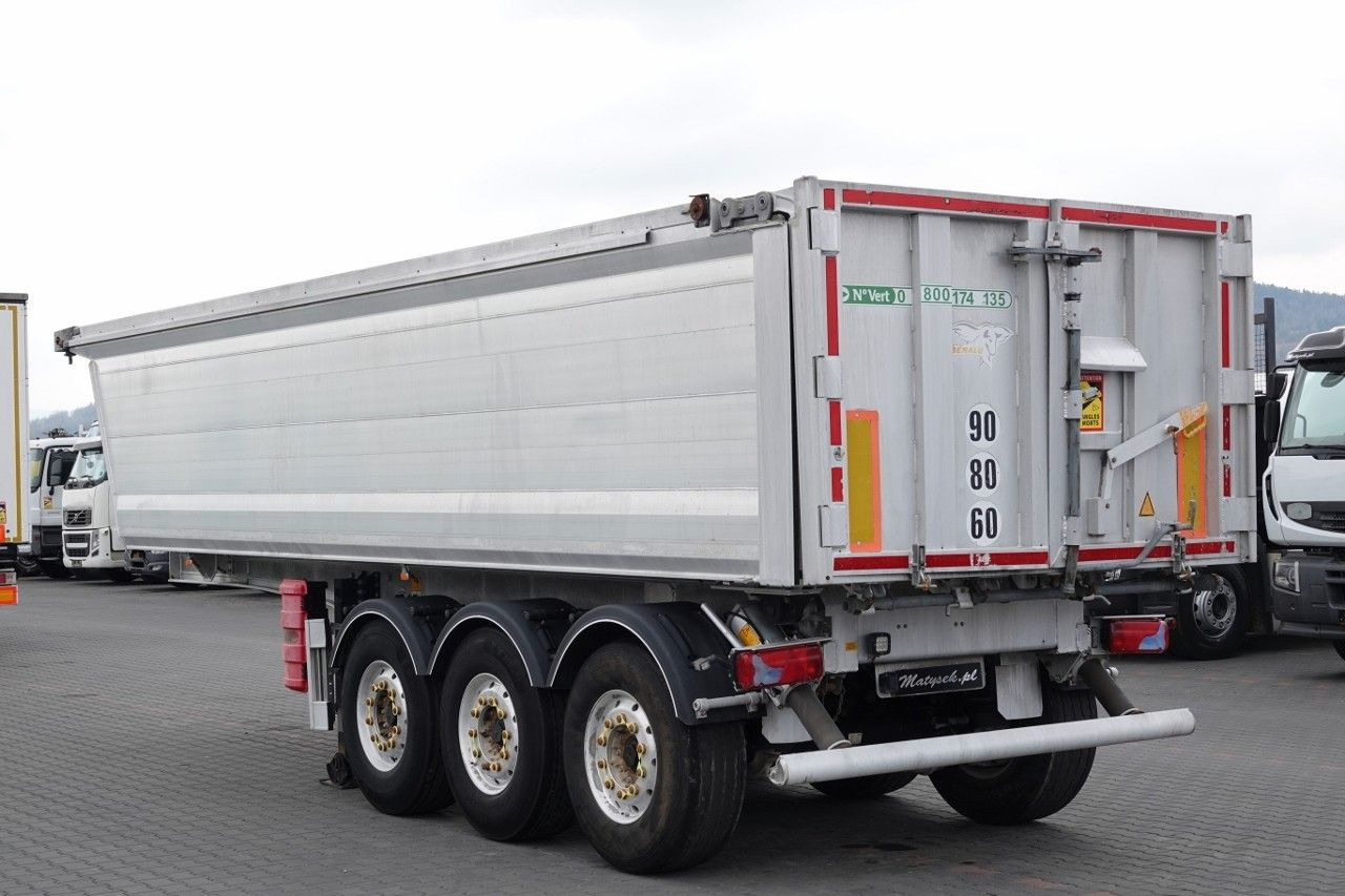Benalu WYWROTKA / 26 m3 / ALUMINIOWA / OŚ PODNOSZONA / - Самосвальный полуприцеп: фото 2 Benalu WYWROTKA / 26 m3 / ALUMINIOWA / OŚ PODNOSZONA / - Самосвальный полуприцеп: фото 2