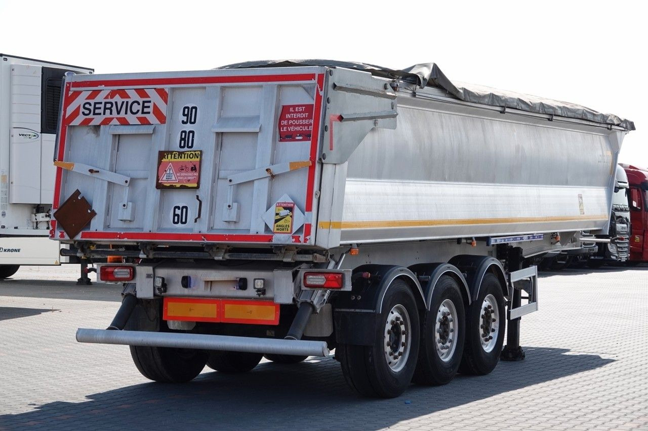 Benalu WYWROTKA 27 m3 / ALUMINIOWA / HYDRAULICZNA KLAPA - Самосвальный полуприцеп: фото 5 Benalu WYWROTKA 27 m3 / ALUMINIOWA / HYDRAULICZNA KLAPA - Самосвальный полуприцеп: фото 5