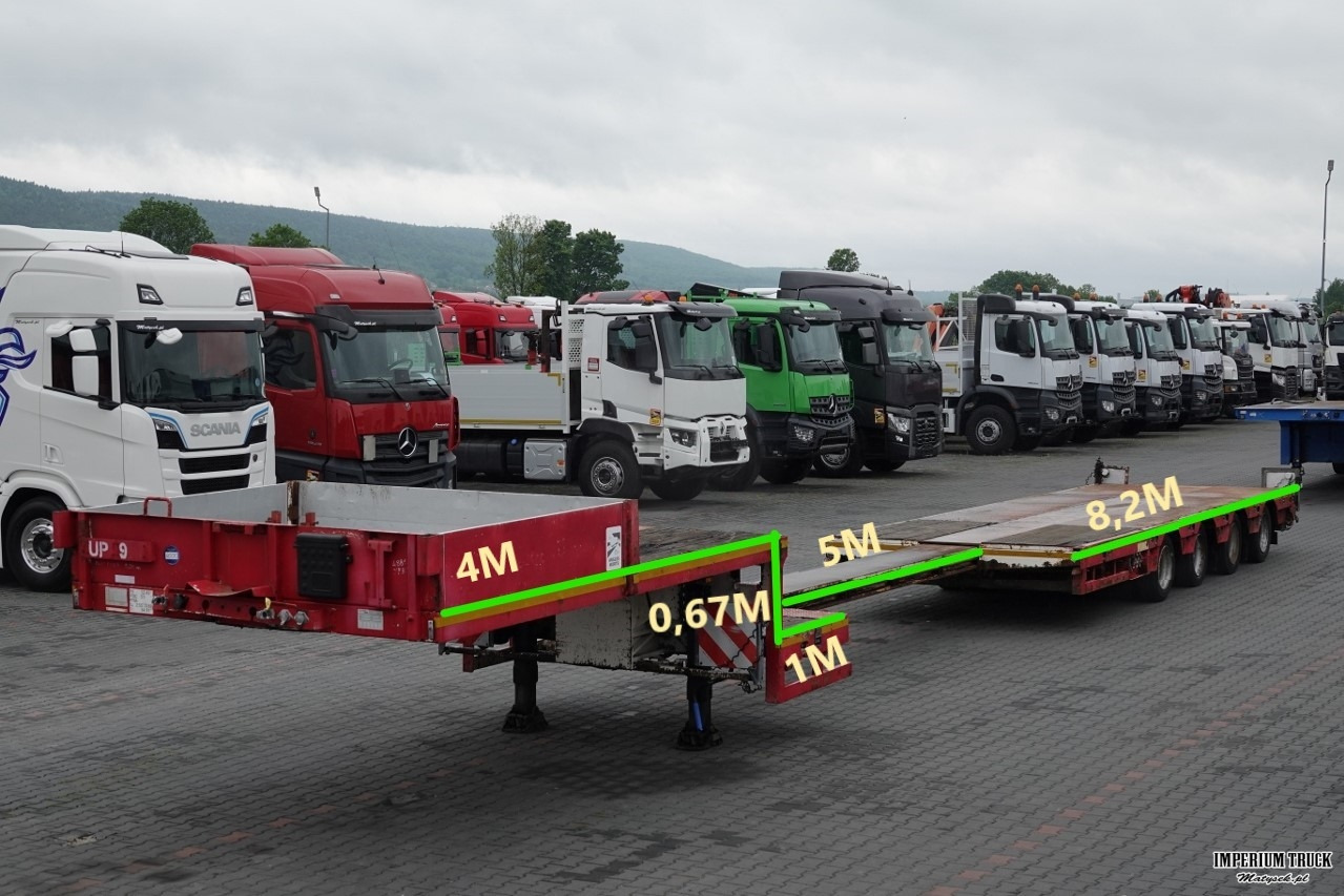 FAYMONVILLE NISKOPODWOZIE / STN-4AX / ROZCIĄGANA / 4 OSIE / OSIE SKRĘTNE / LAWETA / 18.2 M / SPROWADZONA - Полуприцеп бортовой/ Платформа: фото 2 FAYMONVILLE NISKOPODWOZIE / STN-4AX / ROZCIĄGANA / 4 OSIE / OSIE SKRĘTNE / LAWETA / 18.2 M / SPROWADZONA - Полуприцеп бортовой/ Платформа: фото 2