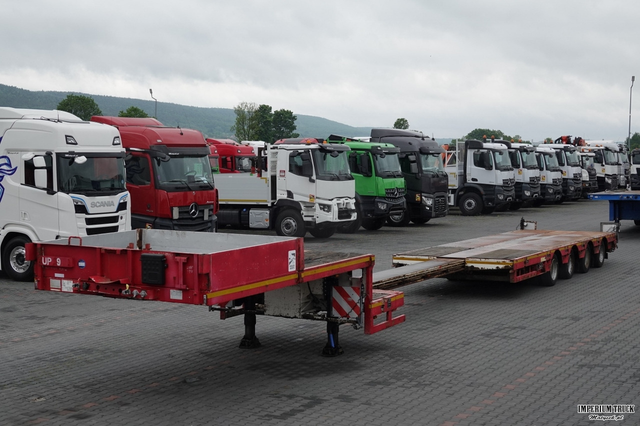 FAYMONVILLE NISKOPODWOZIE / STN-4AX / ROZCIĄGANA / 4 OSIE / OSIE SKRĘTNE / LAWETA / 18.2 M / SPROWADZONA - Полуприцеп бортовой/ Платформа: фото 1 FAYMONVILLE NISKOPODWOZIE / STN-4AX / ROZCIĄGANA / 4 OSIE / OSIE SKRĘTNE / LAWETA / 18.2 M / SPROWADZONA - Полуприцеп бортовой/ Платформа: фото 1