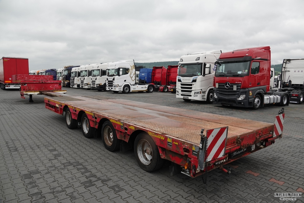 FAYMONVILLE NISKOPODWOZIE / STN-4AX / ROZCIĄGANA / 4 OSIE / OSIE SKRĘTNE / LAWETA / 18.2 M / SPROWADZONA - Полуприцеп бортовой/ Платформа: фото 5 FAYMONVILLE NISKOPODWOZIE / STN-4AX / ROZCIĄGANA / 4 OSIE / OSIE SKRĘTNE / LAWETA / 18.2 M / SPROWADZONA - Полуприцеп бортовой/ Платформа: фото 5