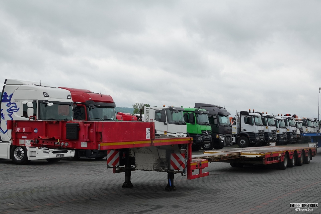 FAYMONVILLE NISKOPODWOZIE / STN-4AX / ROZCIĄGANA / 4 OSIE / OSIE SKRĘTNE / LAWETA / 18.2 M / SPROWADZONA - Полуприцеп бортовой/ Платформа: фото 3 FAYMONVILLE NISKOPODWOZIE / STN-4AX / ROZCIĄGANA / 4 OSIE / OSIE SKRĘTNE / LAWETA / 18.2 M / SPROWADZONA - Полуприцеп бортовой/ Платформа: фото 3