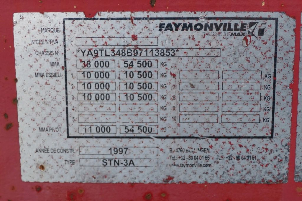 Низкорамный полуприцеп Faymonville STN-3A / NACZEPA LAWETA / NISKOPODWOZIE / ROZCIĄ Faymonville STN-3A / NACZEPA LAWETA / NISKOPODWOZIE / ROZCIĄ: фото 20 Низкорамный полуприцеп Faymonville STN-3A / NACZEPA LAWETA / NISKOPODWOZIE / ROZCIĄ Faymonville STN-3A / NACZEPA LAWETA / NISKOPODWOZIE / ROZCIĄ: фото 20