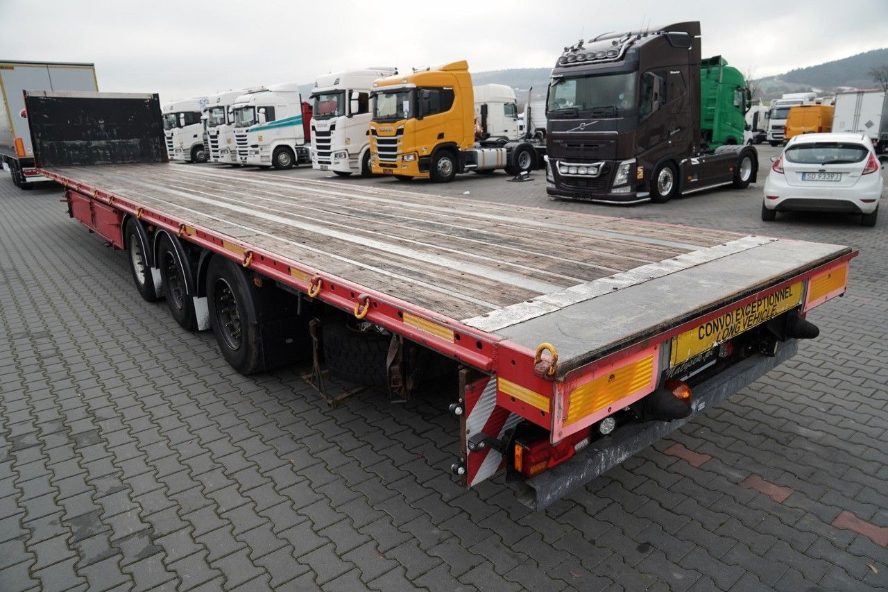 Полуприцеп бортовой/ Платформа Frühauf PLATFORMA NISKOPODWOZIOWA / MEGA /  HAKI TRANSPO: фото 13