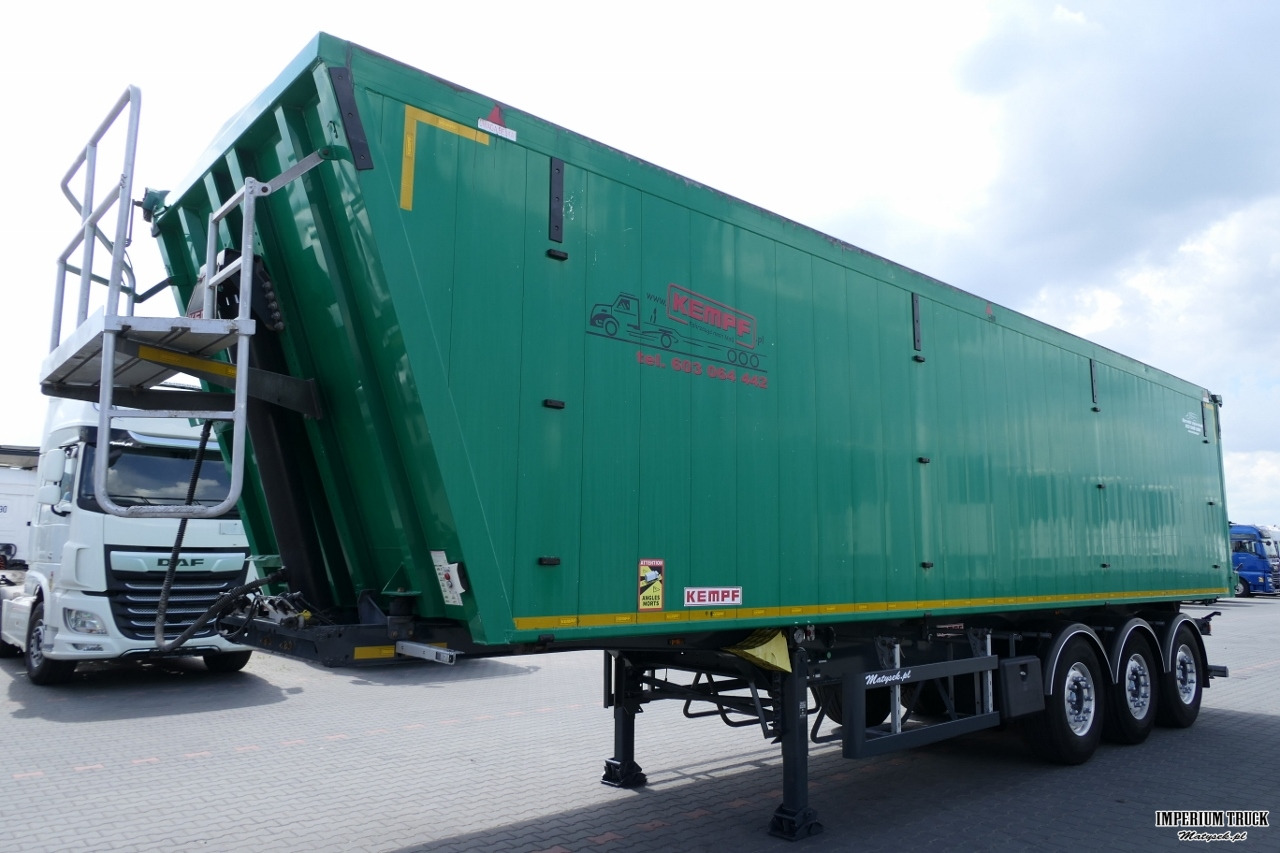 KEMPF WYWROTKA 60m3 / 2018 ROK / KLAPO DRZWI / OŚ PODNOSZONA - Самосвальный полуприцеп: фото 3 KEMPF WYWROTKA 60m3 / 2018 ROK / KLAPO DRZWI / OŚ PODNOSZONA - Самосвальный полуприцеп: фото 3