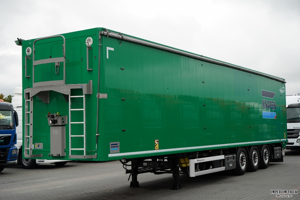 KNAPEN / RUCHOMA PODŁOGA / WALKING FLOOR 90 m3 / 2021 ROK / OŚ PODNOSZONA / OSIE SAF / ALUFELGI / - Полуприцеп с подвижным полом: фото 3 KNAPEN / RUCHOMA PODŁOGA / WALKING FLOOR 90 m3 / 2021 ROK / OŚ PODNOSZONA / OSIE SAF / ALUFELGI / - Полуприцеп с подвижным полом: фото 3