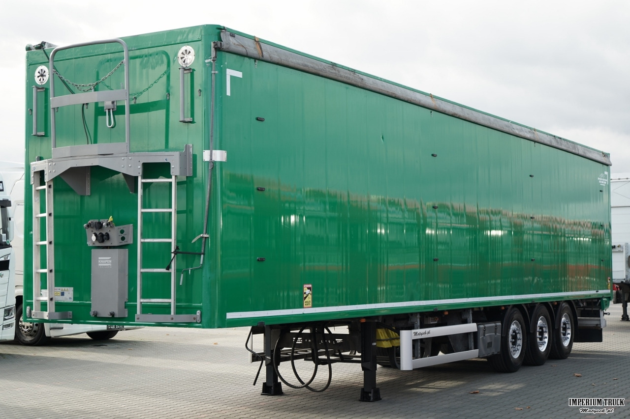 KNAPEN / RUCHOMA PODŁOGA / WALKING FLOOR 90 m3 / 2021 ROK / OŚ PODNOSZONA / OSIE SAF / ALUFELGI / - Полуприцеп с подвижным полом: фото 5 KNAPEN / RUCHOMA PODŁOGA / WALKING FLOOR 90 m3 / 2021 ROK / OŚ PODNOSZONA / OSIE SAF / ALUFELGI / - Полуприцеп с подвижным полом: фото 5