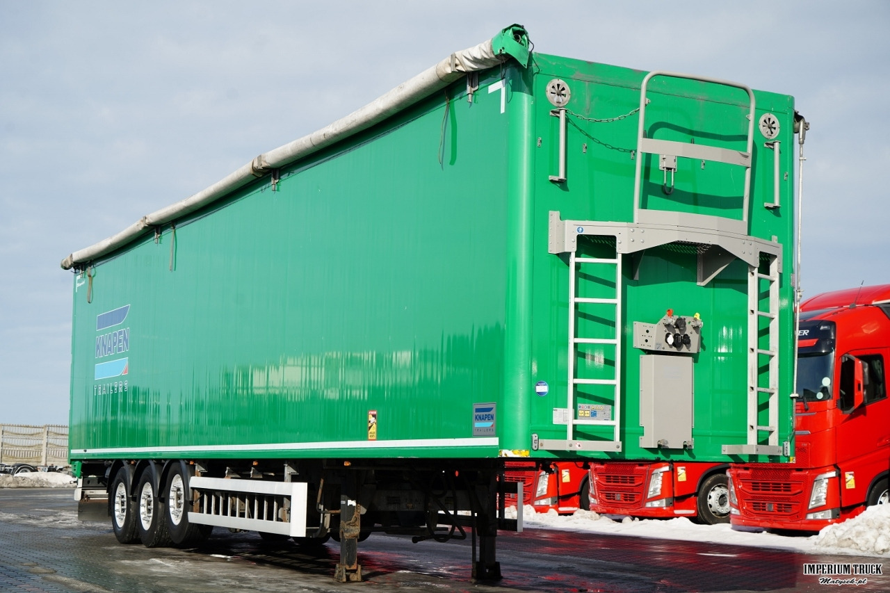 KNAPEN / RUCHOMA PODŁOGA / WALKING FLOOR / 91 m3 / 2021 ROK / OŚ PODNOSZONA / OSIE SAF / ALUFELGI / - Полуприцеп с подвижным полом: фото 2 KNAPEN / RUCHOMA PODŁOGA / WALKING FLOOR / 91 m3 / 2021 ROK / OŚ PODNOSZONA / OSIE SAF / ALUFELGI / - Полуприцеп с подвижным полом: фото 2