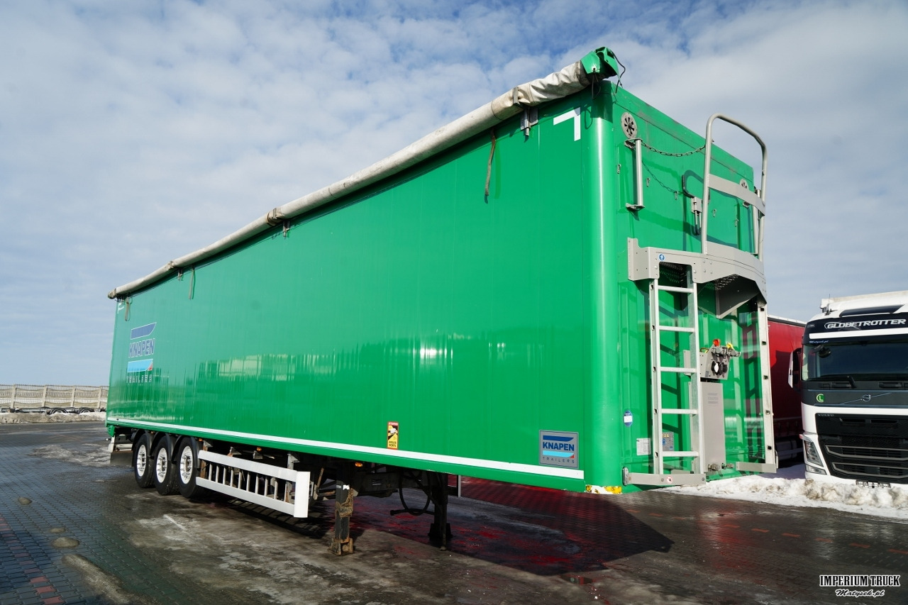 KNAPEN / RUCHOMA PODŁOGA / WALKING FLOOR / 91 m3 / 2021 ROK / OŚ PODNOSZONA / OSIE SAF / ALUFELGI / - Полуприцеп с подвижным полом: фото 3 KNAPEN / RUCHOMA PODŁOGA / WALKING FLOOR / 91 m3 / 2021 ROK / OŚ PODNOSZONA / OSIE SAF / ALUFELGI / - Полуприцеп с подвижным полом: фото 3