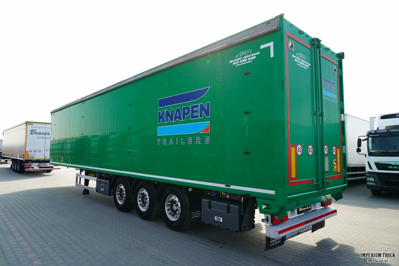 KNAPEN / RUCHOMA PODŁOGA / WALKING FLOOR / 94 m3 / OŚ PODNOSZONA / OSIE SAF / ALUFELGI / - Полуприцеп с подвижным полом: фото 5 KNAPEN / RUCHOMA PODŁOGA / WALKING FLOOR / 94 m3 / OŚ PODNOSZONA / OSIE SAF / ALUFELGI / - Полуприцеп с подвижным полом: фото 5