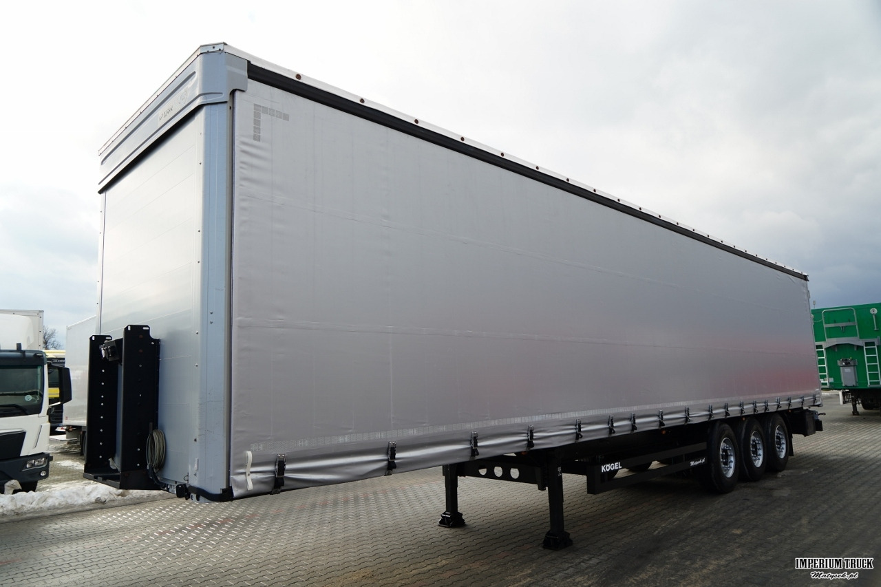 KOGEL / FIRANKA / STANDARD / OŚ PODNOSZONA - Тентованный полуприцеп: фото 2 KOGEL / FIRANKA / STANDARD / OŚ PODNOSZONA - Тентованный полуприцеп: фото 2
