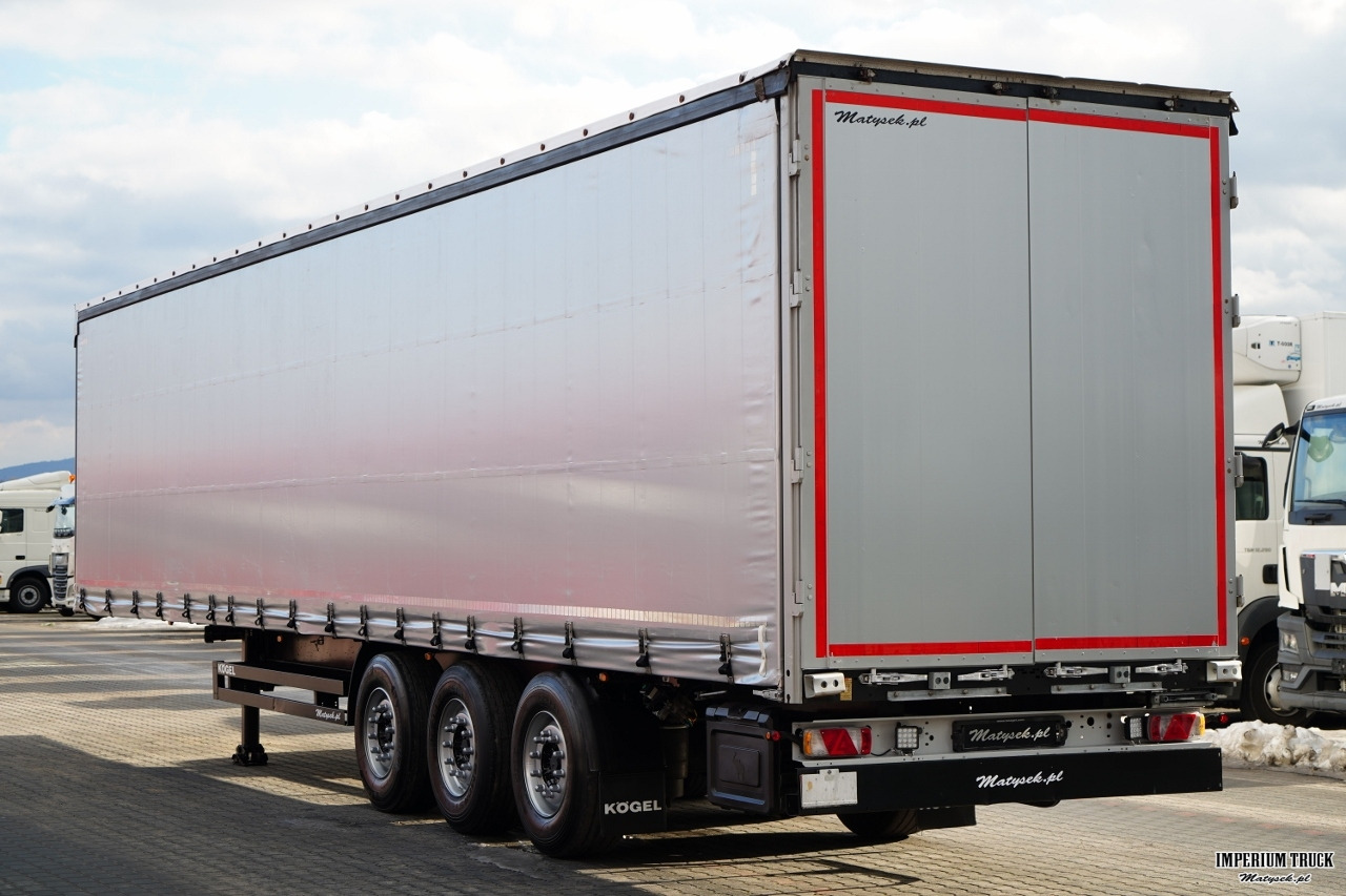 KOGEL / FIRANKA / STANDARD / OŚ PODNOSZONA - Тентованный полуприцеп: фото 4 KOGEL / FIRANKA / STANDARD / OŚ PODNOSZONA - Тентованный полуприцеп: фото 4