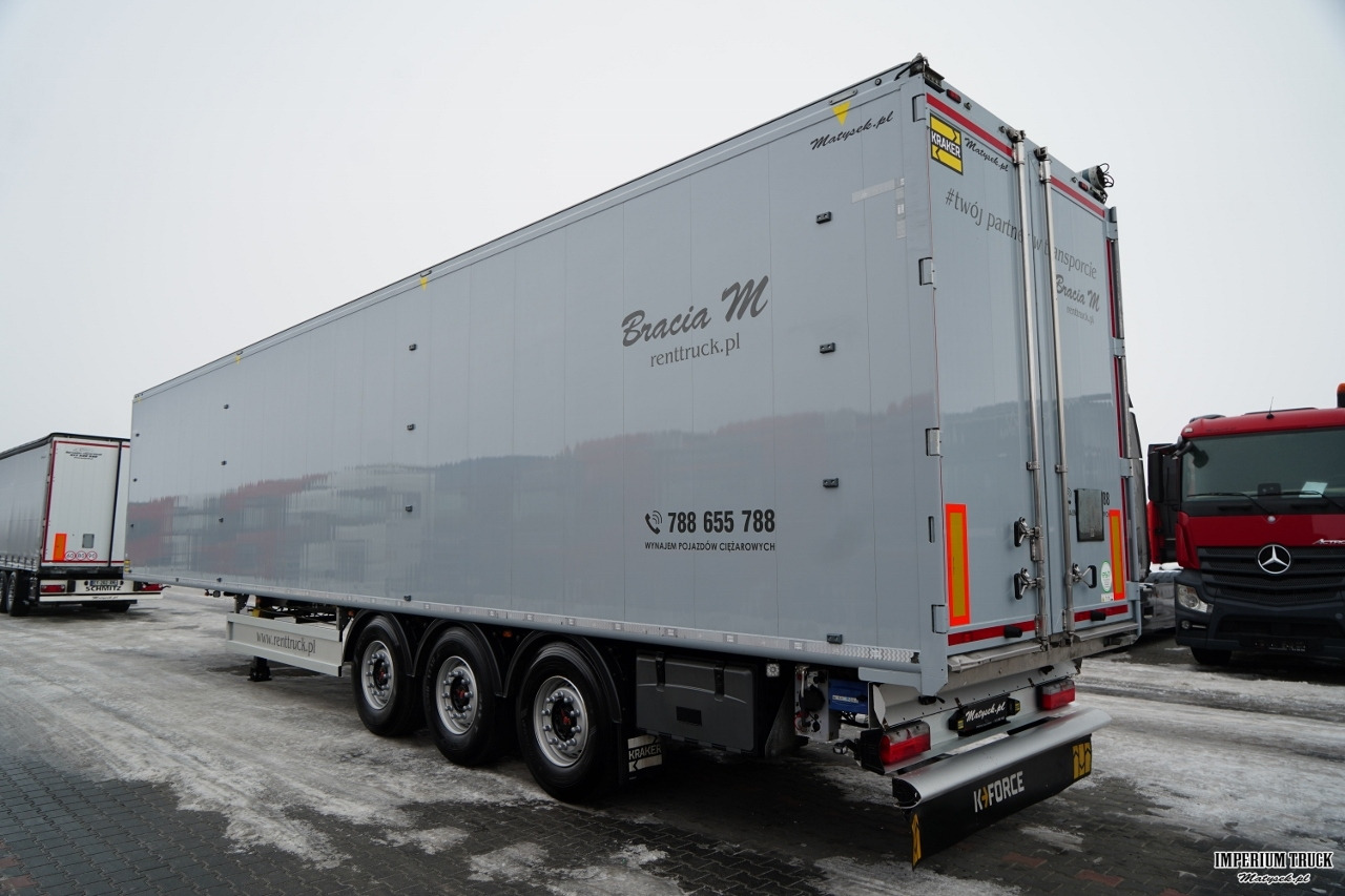 KRAKER / WALKING FLOOR / RUCHOMA PODŁOGA / 90 M3 / OŚ PODNOSZONA / SAF - Полуприцеп с подвижным полом: фото 4 KRAKER / WALKING FLOOR / RUCHOMA PODŁOGA / 90 M3 / OŚ PODNOSZONA / SAF - Полуприцеп с подвижным полом: фото 4