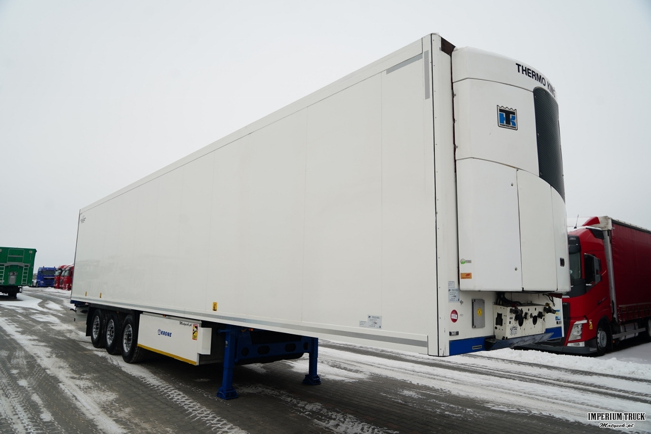 KRONE CHŁODNIA / THERMO KING / OŚ PODNOSZONA / KOSZ NA PALETY - Полуприцеп-рефрижератор: фото 2 KRONE CHŁODNIA / THERMO KING / OŚ PODNOSZONA / KOSZ NA PALETY - Полуприцеп-рефрижератор: фото 2