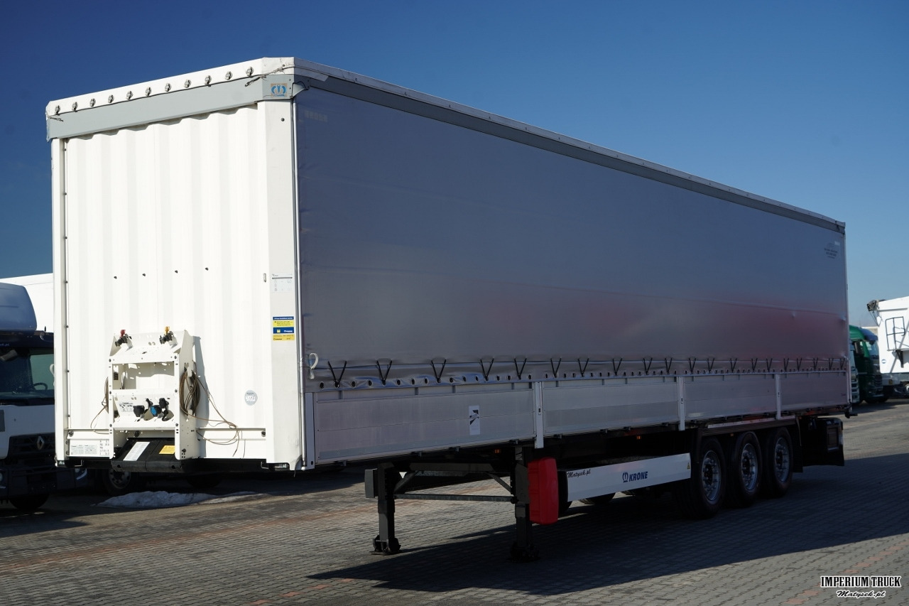 KRONE FIRANKA / BURTOWA / OŚ PODNOSZONA / SAF / STANDARD - Тентованный полуприцеп: фото 1 KRONE FIRANKA / BURTOWA / OŚ PODNOSZONA / SAF / STANDARD - Тентованный полуприцеп: фото 1