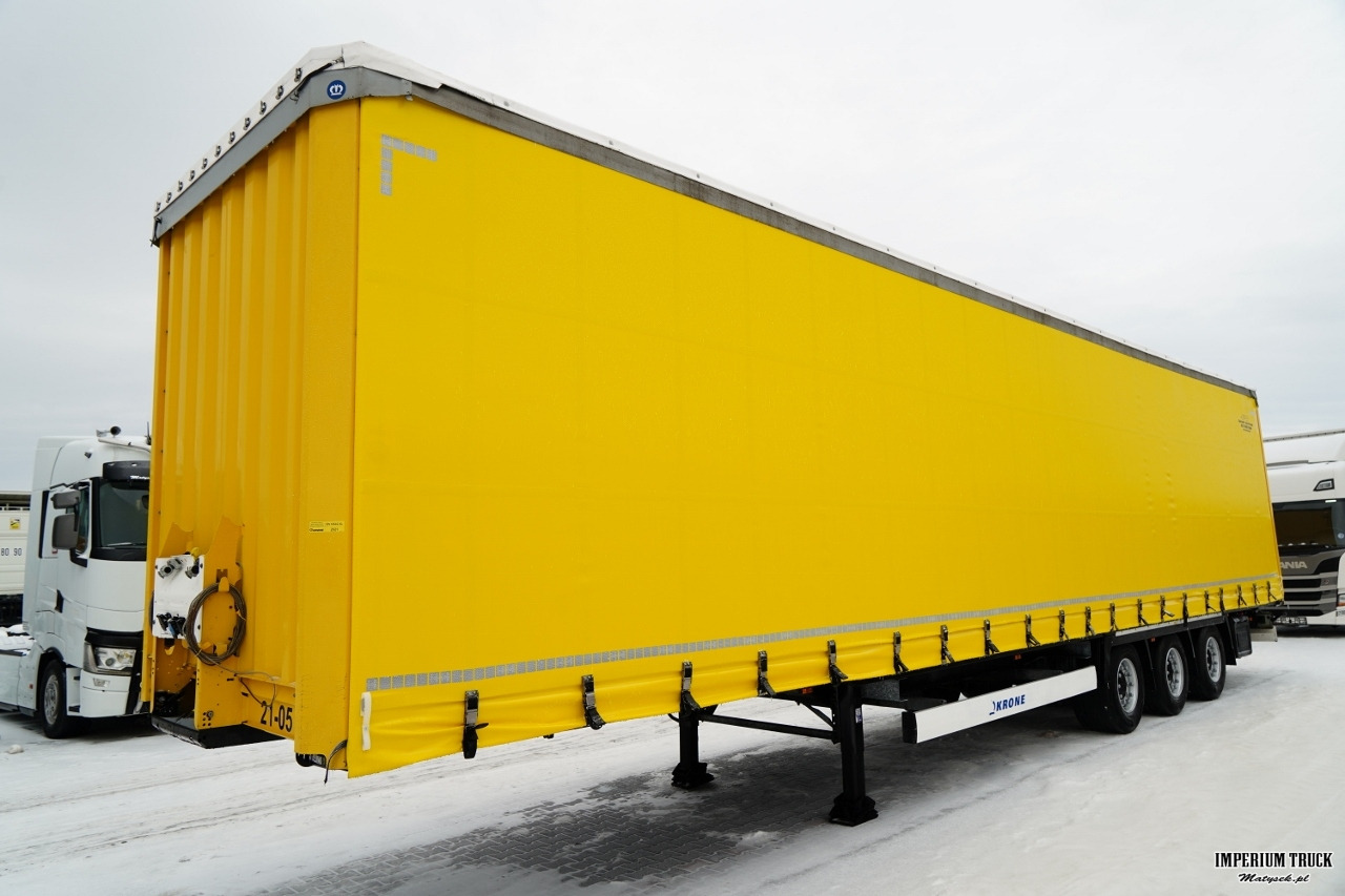 KRONE FIRANKA / MEGA / DACH PODNOSZONY / LOW DECK / - Тентованный полуприцеп: фото 4 KRONE FIRANKA / MEGA / DACH PODNOSZONY / LOW DECK / - Тентованный полуприцеп: фото 4