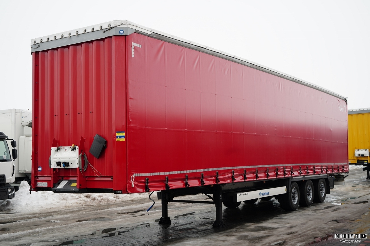 KRONE FIRANKA / MEGA / OŚ PODNOSZONA / DACH PODNOSZONY / LOW DECK / - Тентованный полуприцеп: фото 3 KRONE FIRANKA / MEGA / OŚ PODNOSZONA / DACH PODNOSZONY / LOW DECK / - Тентованный полуприцеп: фото 3
