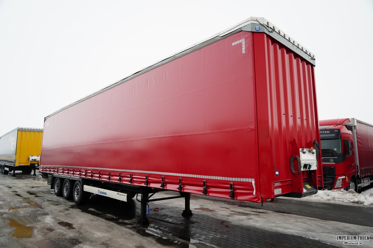 KRONE FIRANKA / MEGA / OŚ PODNOSZONA / DACH PODNOSZONY / LOW DECK / - Тентованный полуприцеп: фото 2 KRONE FIRANKA / MEGA / OŚ PODNOSZONA / DACH PODNOSZONY / LOW DECK / - Тентованный полуприцеп: фото 2