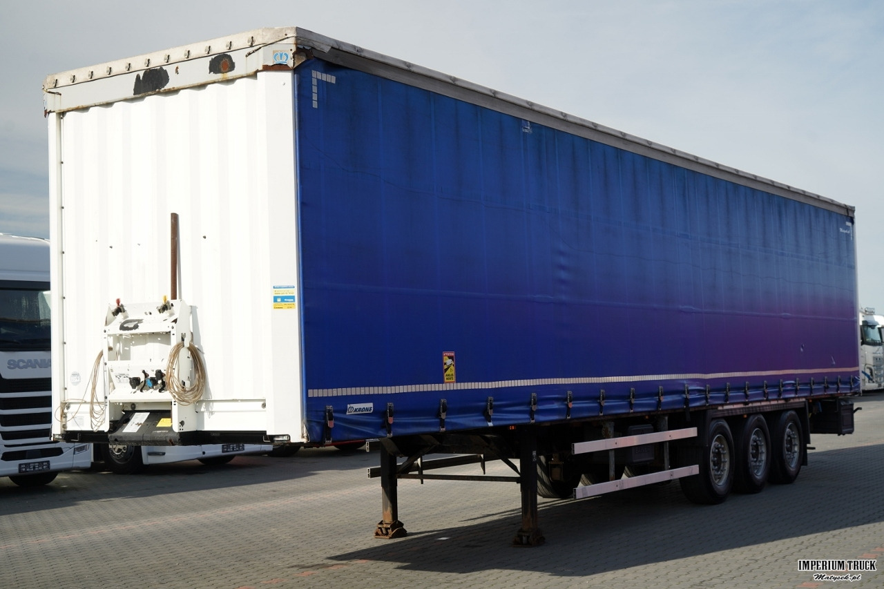 KRONE FIRANKA / MULDA 9M / OŚ PODNOSZONA / SAF / COLIMULDA - Тентованный полуприцеп: фото 3 KRONE FIRANKA / MULDA 9M / OŚ PODNOSZONA / SAF / COLIMULDA - Тентованный полуприцеп: фото 3