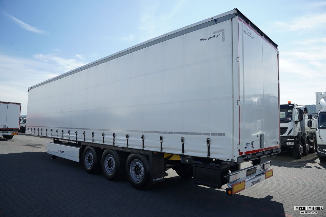 KRONE FIRANKA / STANDARD / 2 OSIE PODNOSZONE / KOSZ NA PALETY / 40 TYS.KM. / 2025 ROK / - Тентованный полуприцеп: фото 5 KRONE FIRANKA / STANDARD / 2 OSIE PODNOSZONE / KOSZ NA PALETY / 40 TYS.KM. / 2025 ROK / - Тентованный полуприцеп: фото 5