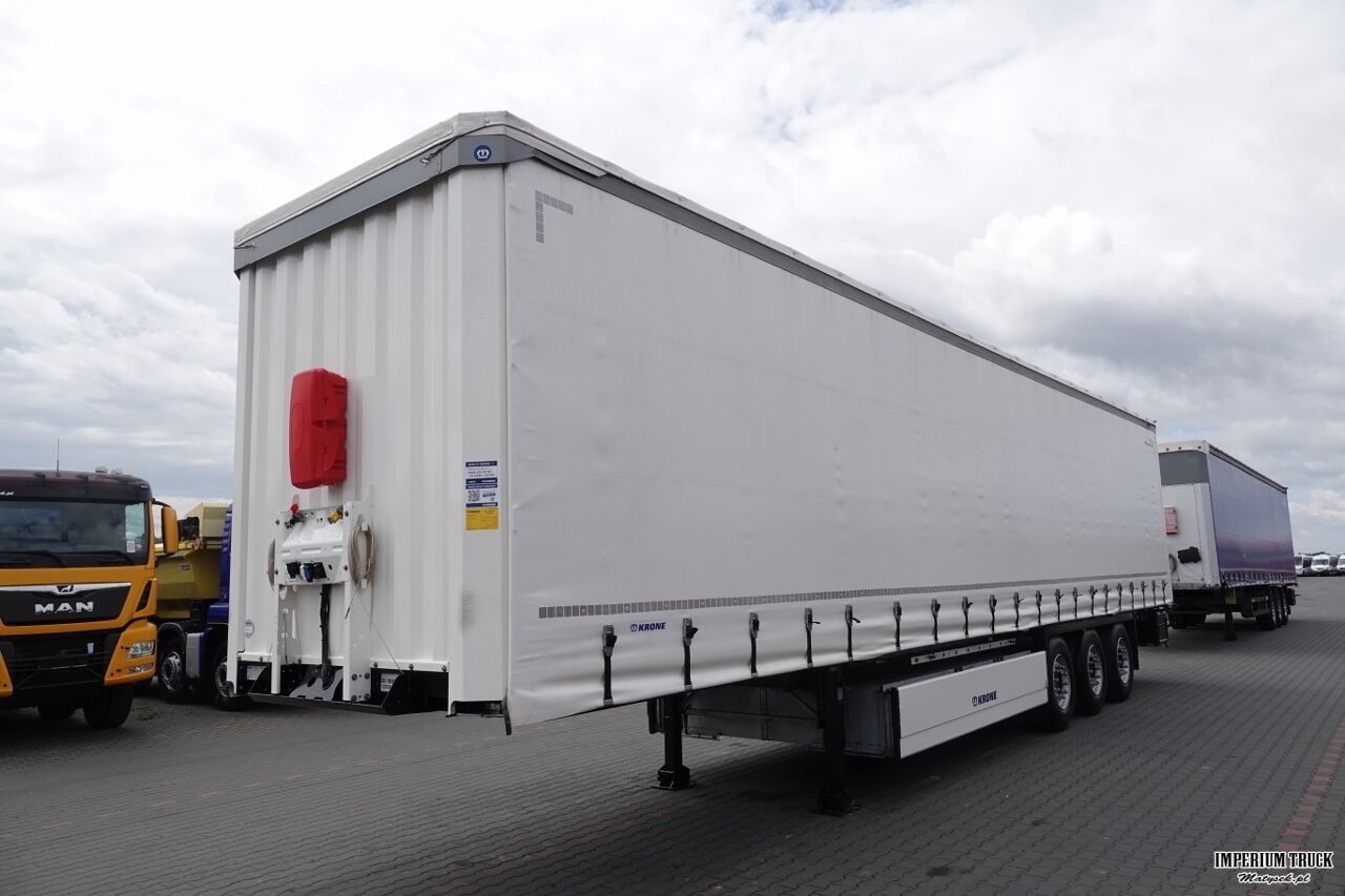 KRONE FIRANKA / STANDARD / 2 OSIE PODNOSZONE / KOSZ NA PALETY / 40 TYS.KM. / 2025 ROK / - Тентованный полуприцеп: фото 2 KRONE FIRANKA / STANDARD / 2 OSIE PODNOSZONE / KOSZ NA PALETY / 40 TYS.KM. / 2025 ROK / - Тентованный полуприцеп: фото 2
