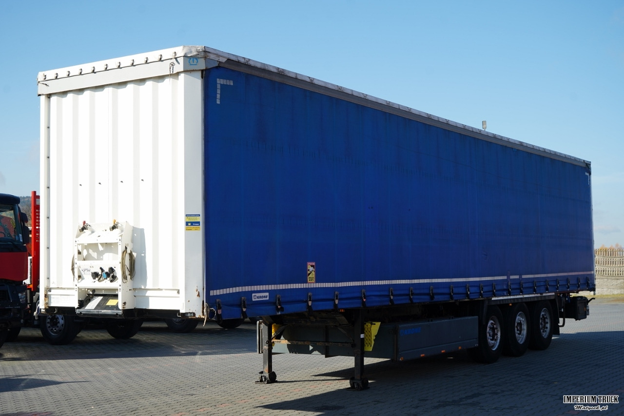 KRONE / FIRANKA / STANDARD / KOSZ NA PALETY / OŚ PODNOSZONA / DACH PODNOSZONY / SAF - Тентованный полуприцеп: фото 3 KRONE / FIRANKA / STANDARD / KOSZ NA PALETY / OŚ PODNOSZONA / DACH PODNOSZONY / SAF - Тентованный полуприцеп: фото 3