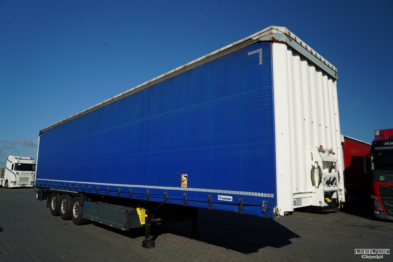 KRONE / FIRANKA / STANDARD / KOSZ NA PALETY / OŚ PODNOSZONA / DACH PODNOSZONY / SAF - Тентованный полуприцеп: фото 2 KRONE / FIRANKA / STANDARD / KOSZ NA PALETY / OŚ PODNOSZONA / DACH PODNOSZONY / SAF - Тентованный полуприцеп: фото 2