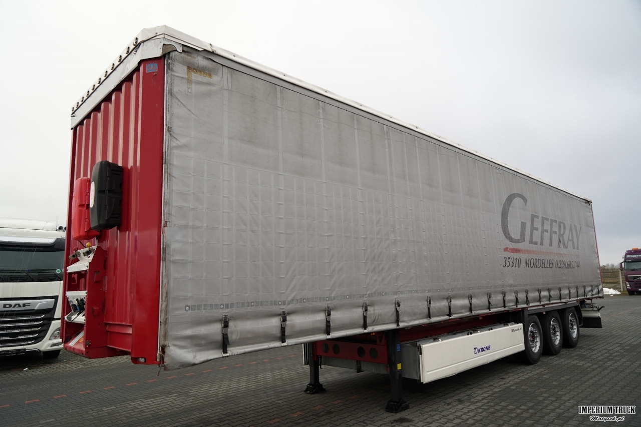 KRONE FIRANKA / STANDARD / KOSZ NA PALETY / SAF / - Тентованный полуприцеп: фото 2 KRONE FIRANKA / STANDARD / KOSZ NA PALETY / SAF / - Тентованный полуприцеп: фото 2