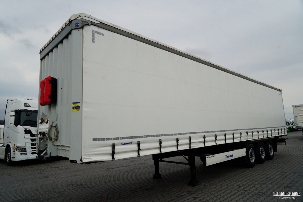 KRONE FIRANKA / STANDARD / OŚ PODNOSZONA / 2018 ROK - Тентованный полуприцеп: фото 2 KRONE FIRANKA / STANDARD / OŚ PODNOSZONA / 2018 ROK - Тентованный полуприцеп: фото 2