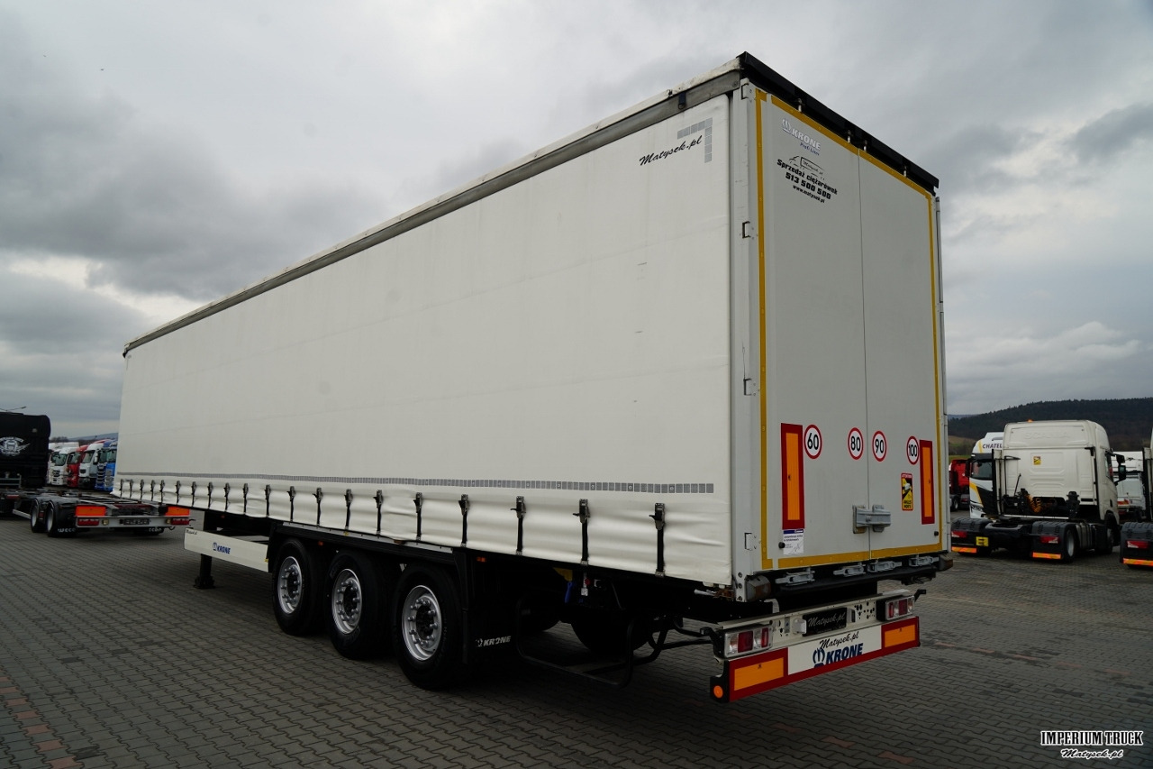 KRONE FIRANKA / STANDARD / OŚ PODNOSZONA / 2018 ROK - Тентованный полуприцеп: фото 3 KRONE FIRANKA / STANDARD / OŚ PODNOSZONA / 2018 ROK - Тентованный полуприцеп: фото 3